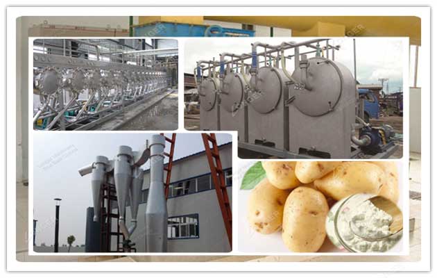 potato starch production line